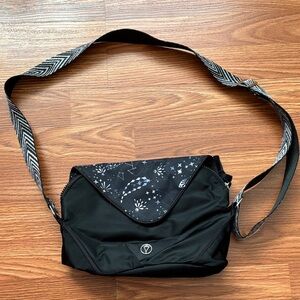 Ivivva Black and White Crossbody Bag